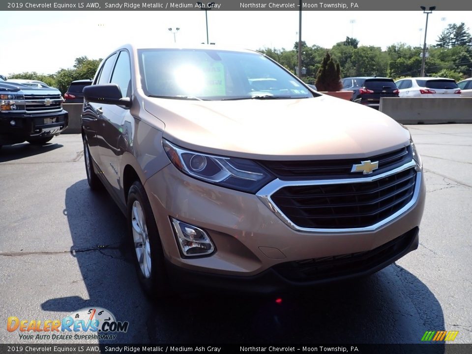 2019 Chevrolet Equinox LS AWD Sandy Ridge Metallic / Medium Ash Gray Photo #12