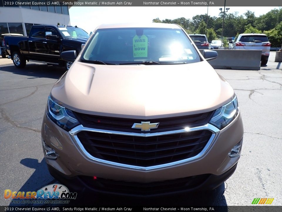 2019 Chevrolet Equinox LS AWD Sandy Ridge Metallic / Medium Ash Gray Photo #13