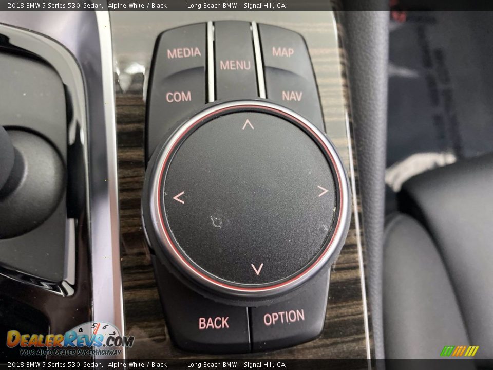 2018 BMW 5 Series 530i Sedan Alpine White / Black Photo #29