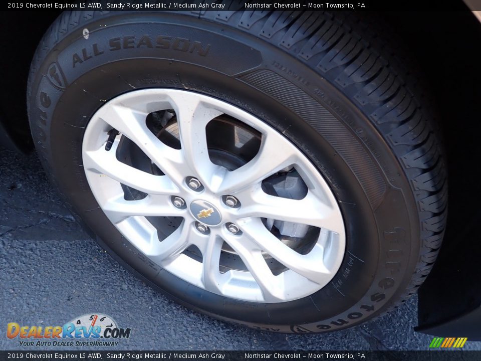 2019 Chevrolet Equinox LS AWD Sandy Ridge Metallic / Medium Ash Gray Photo #14