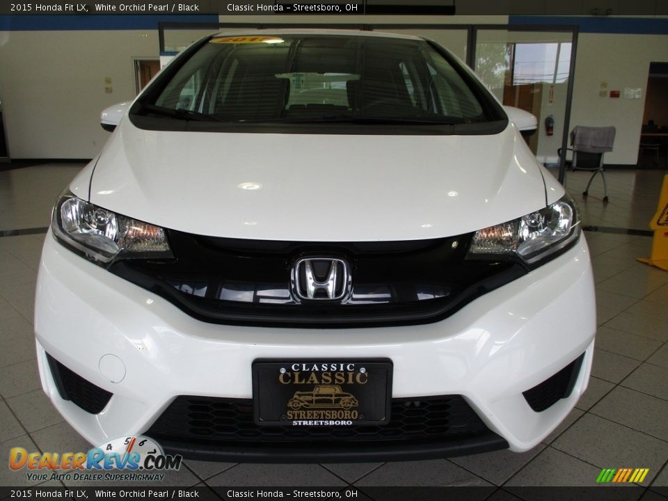 2015 Honda Fit LX White Orchid Pearl / Black Photo #2