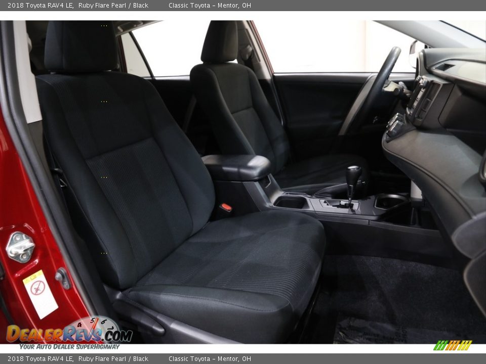 2018 Toyota RAV4 LE Ruby Flare Pearl / Black Photo #13