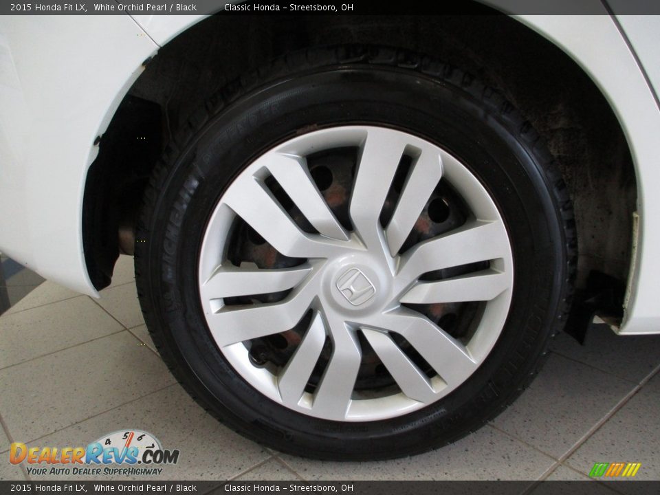 2015 Honda Fit LX White Orchid Pearl / Black Photo #5