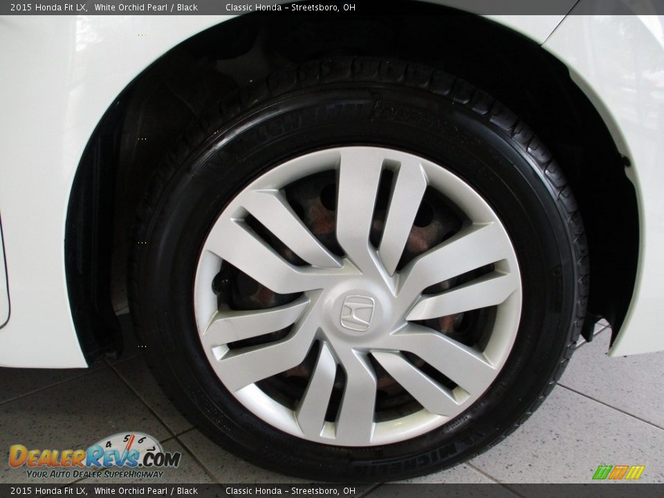2015 Honda Fit LX White Orchid Pearl / Black Photo #6
