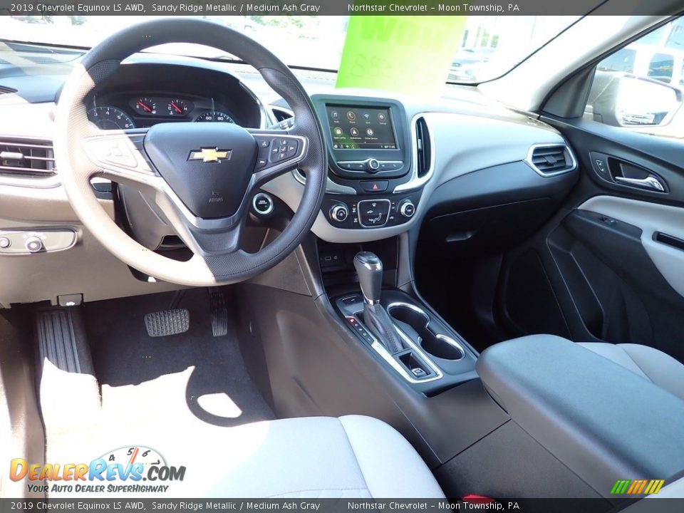 2019 Chevrolet Equinox LS AWD Sandy Ridge Metallic / Medium Ash Gray Photo #22