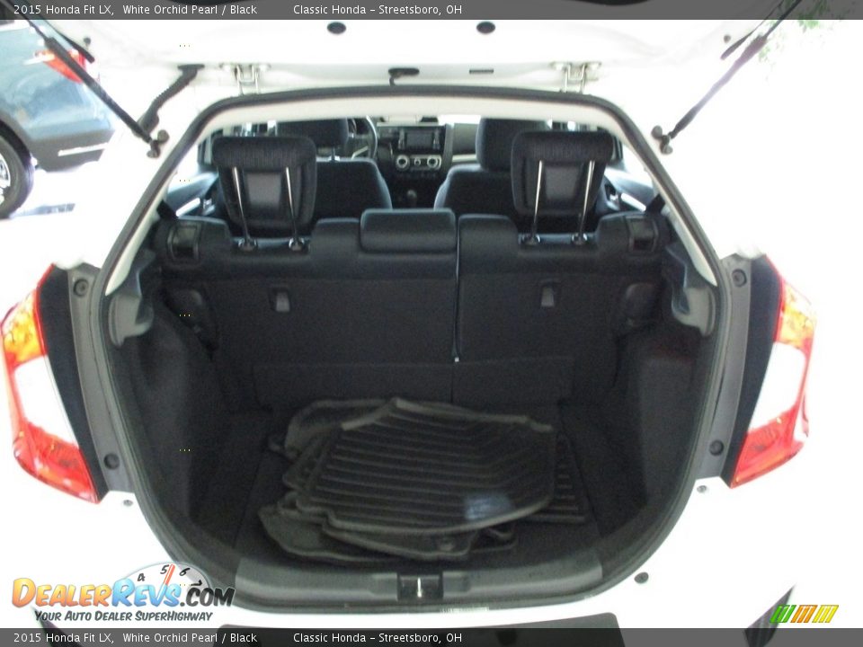 2015 Honda Fit LX White Orchid Pearl / Black Photo #11