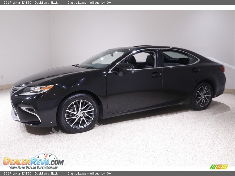 2017 Lexus ES 350 Obsidian / Black Photo #3