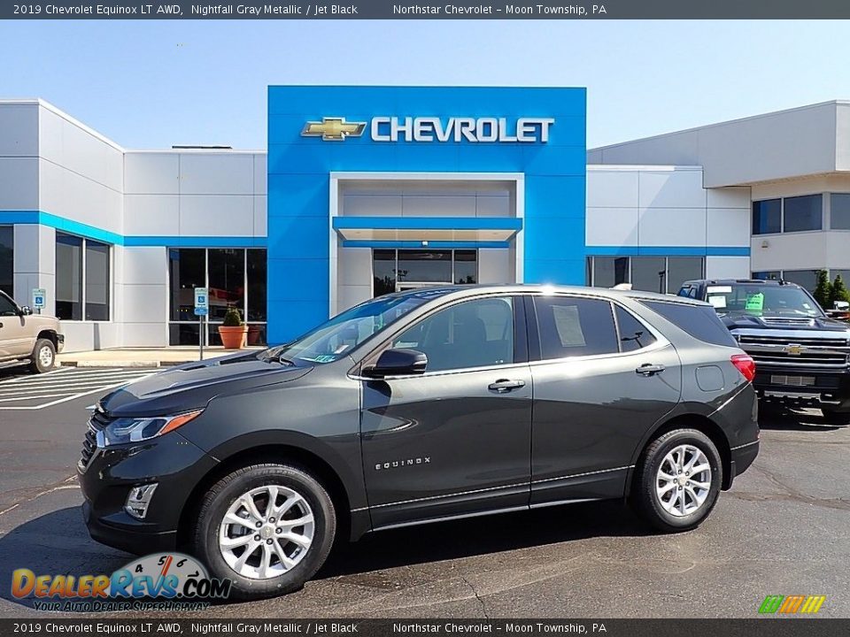 2019 Chevrolet Equinox LT AWD Nightfall Gray Metallic / Jet Black Photo #1