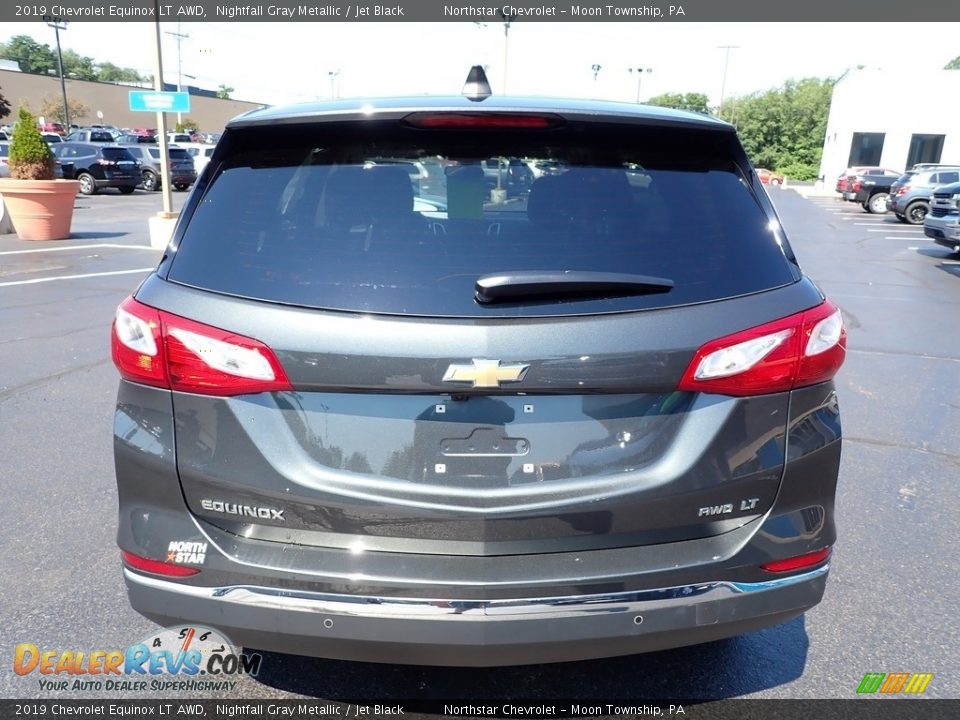 2019 Chevrolet Equinox LT AWD Nightfall Gray Metallic / Jet Black Photo #6