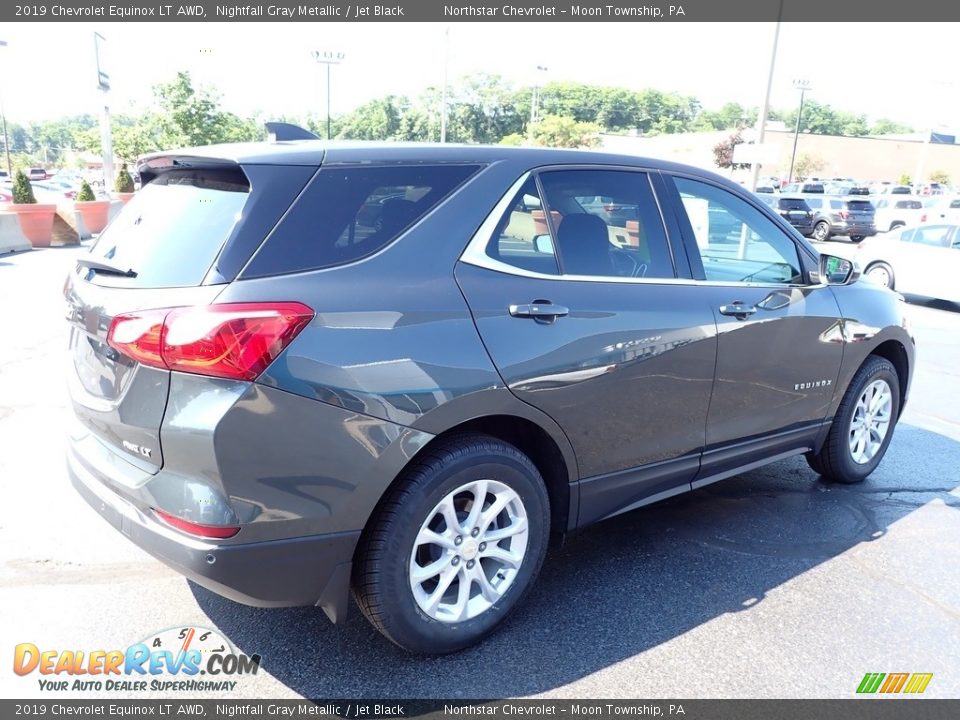 2019 Chevrolet Equinox LT AWD Nightfall Gray Metallic / Jet Black Photo #9