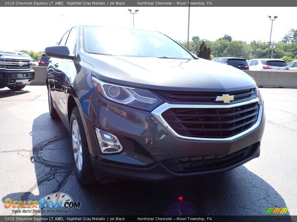 2019 Chevrolet Equinox LT AWD Nightfall Gray Metallic / Jet Black Photo #12