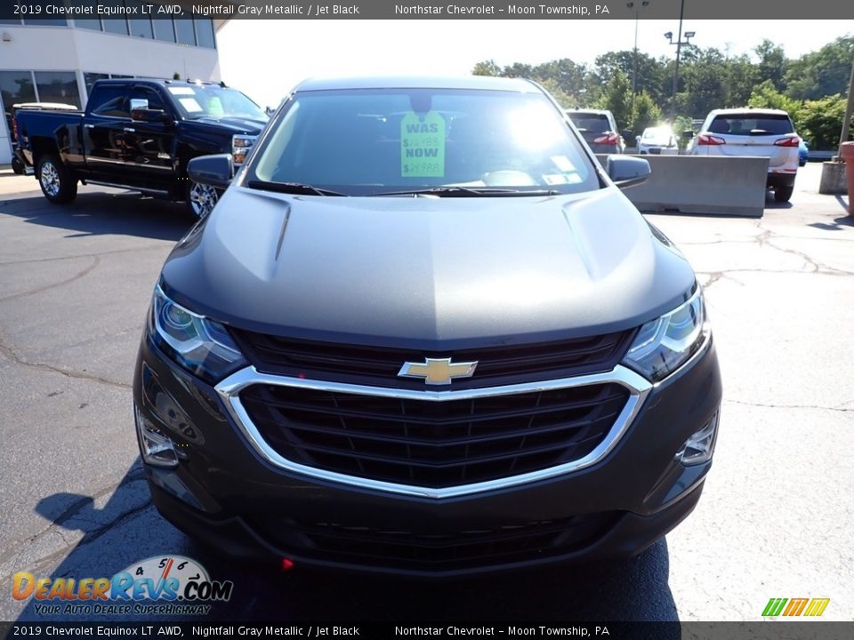 2019 Chevrolet Equinox LT AWD Nightfall Gray Metallic / Jet Black Photo #13