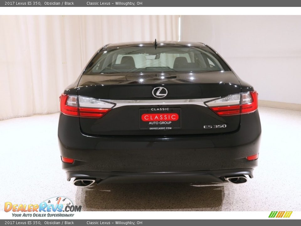 2017 Lexus ES 350 Obsidian / Black Photo #22