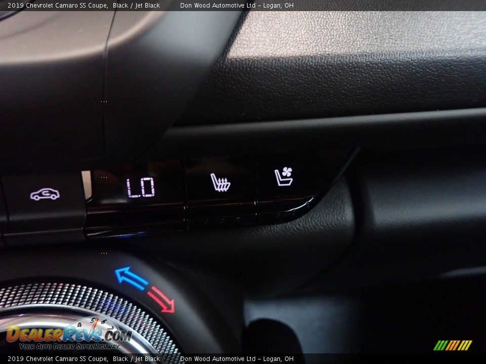 2019 Chevrolet Camaro SS Coupe Black / Jet Black Photo #2