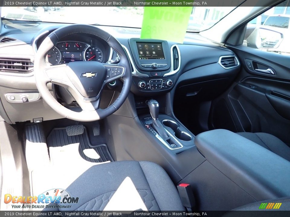 2019 Chevrolet Equinox LT AWD Nightfall Gray Metallic / Jet Black Photo #22