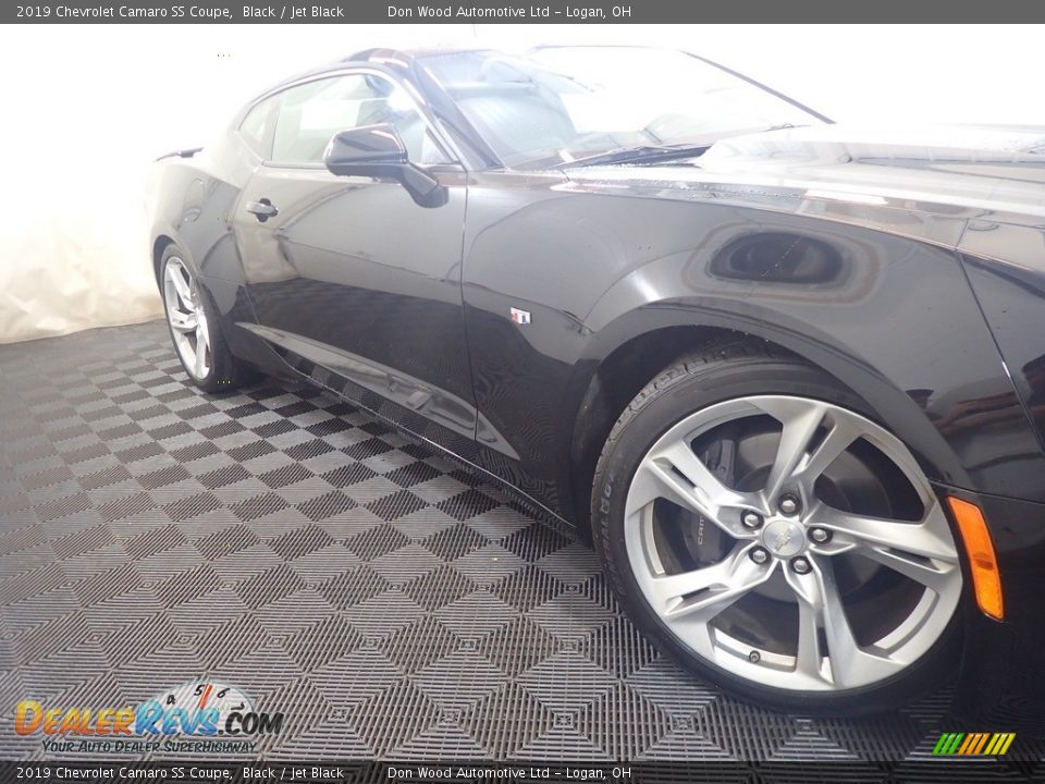 2019 Chevrolet Camaro SS Coupe Black / Jet Black Photo #4