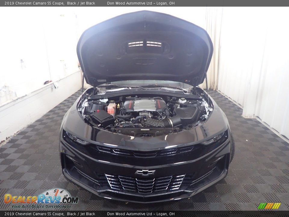 2019 Chevrolet Camaro SS Coupe Black / Jet Black Photo #6
