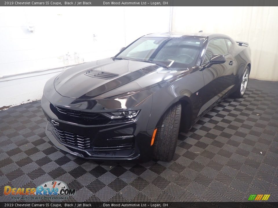 2019 Chevrolet Camaro SS Coupe Black / Jet Black Photo #8