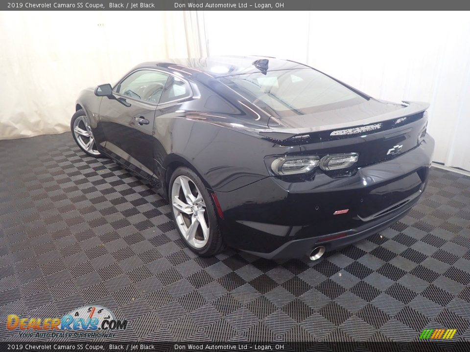2019 Chevrolet Camaro SS Coupe Black / Jet Black Photo #10