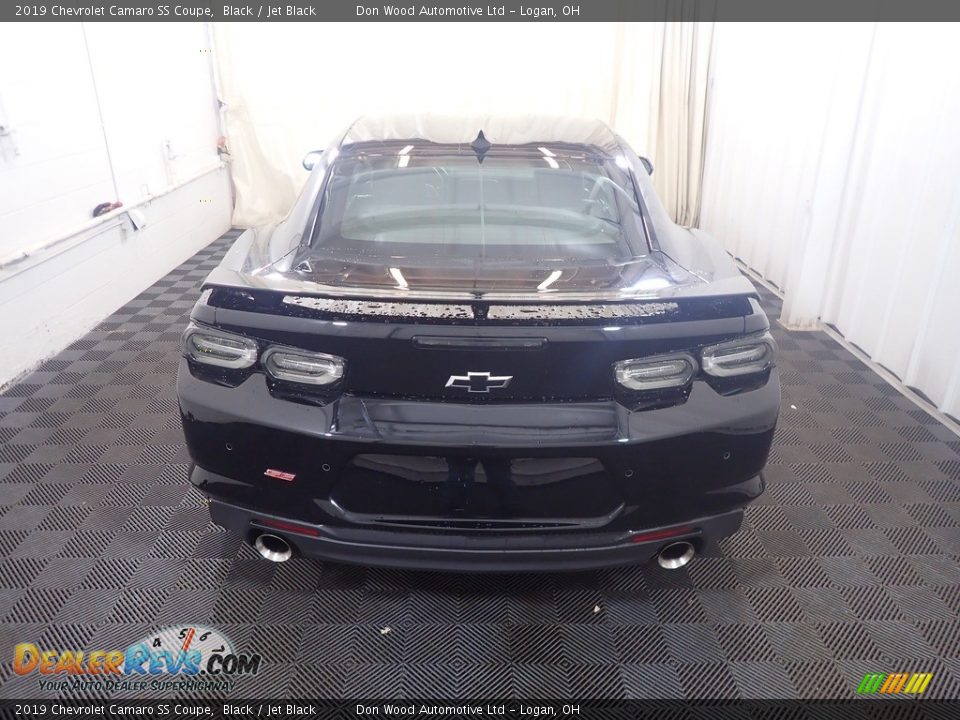 2019 Chevrolet Camaro SS Coupe Black / Jet Black Photo #11