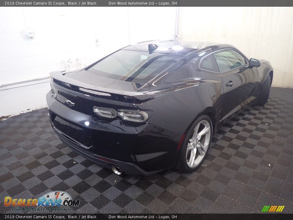 2019 Chevrolet Camaro SS Coupe Black / Jet Black Photo #14