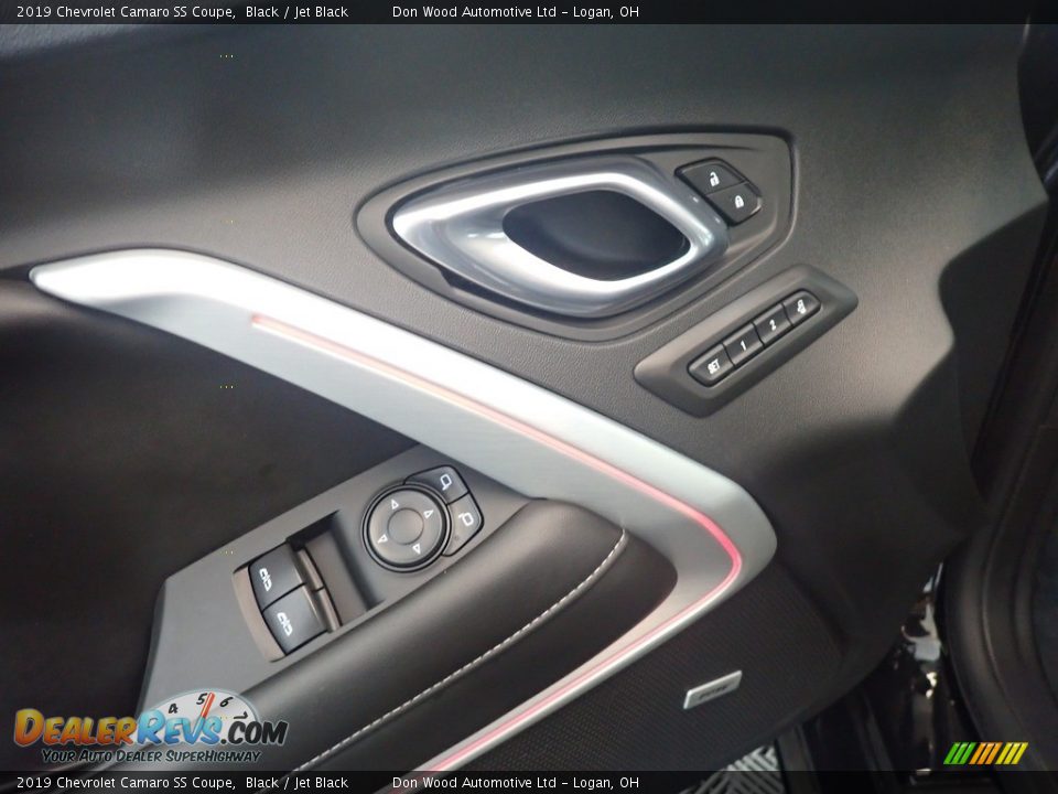 2019 Chevrolet Camaro SS Coupe Black / Jet Black Photo #18