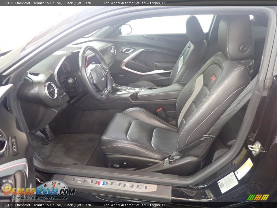 2019 Chevrolet Camaro SS Coupe Black / Jet Black Photo #19