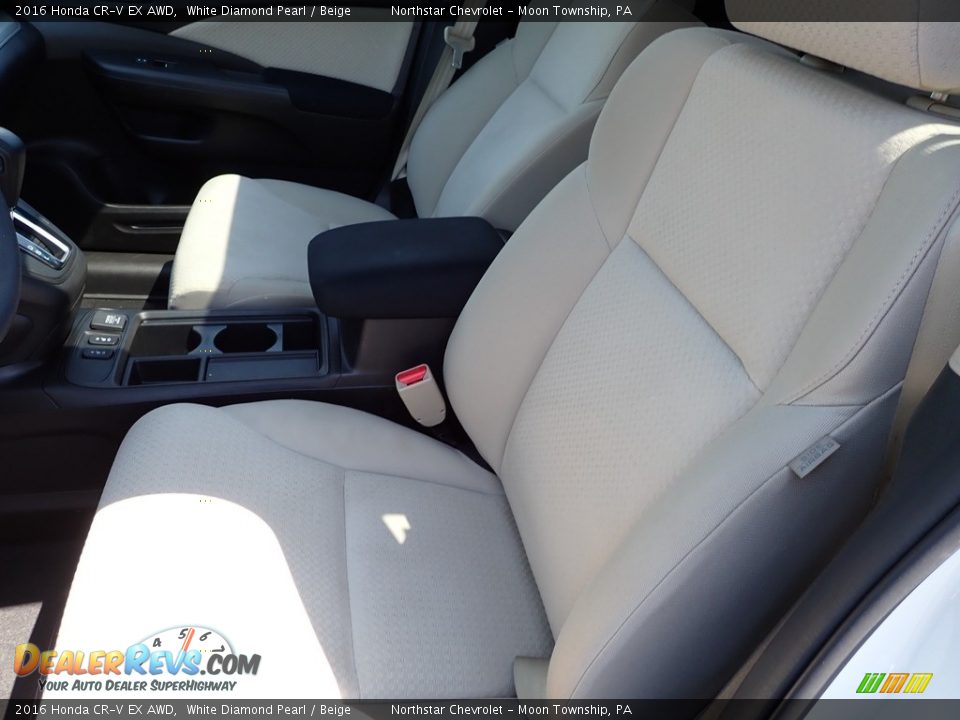 Front Seat of 2016 Honda CR-V EX AWD Photo #20