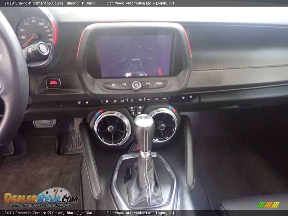 2019 Chevrolet Camaro SS Coupe Black / Jet Black Photo #22