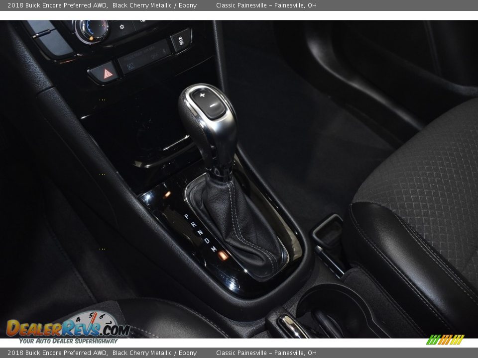 2018 Buick Encore Preferred AWD Black Cherry Metallic / Ebony Photo #14