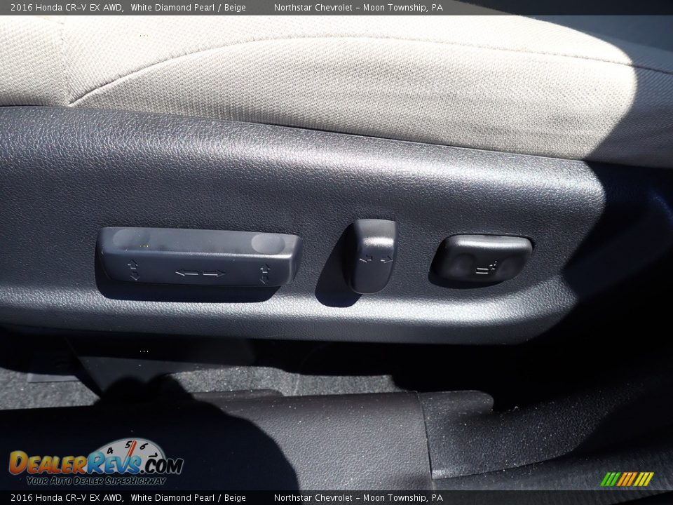 2016 Honda CR-V EX AWD White Diamond Pearl / Beige Photo #25