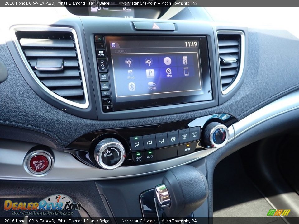 Controls of 2016 Honda CR-V EX AWD Photo #27