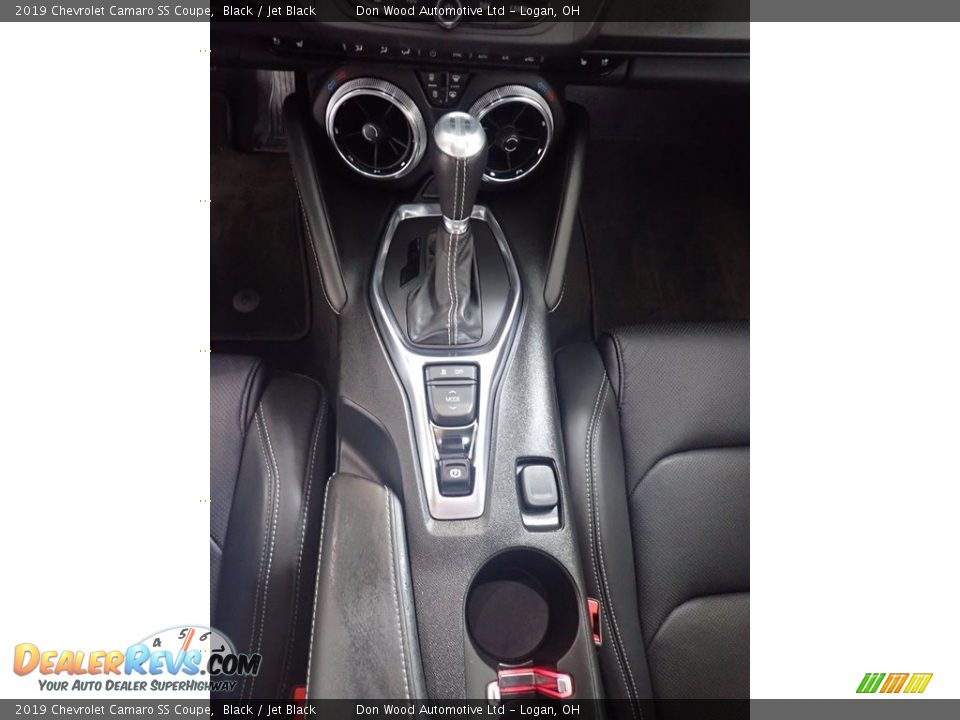 2019 Chevrolet Camaro SS Coupe Black / Jet Black Photo #28