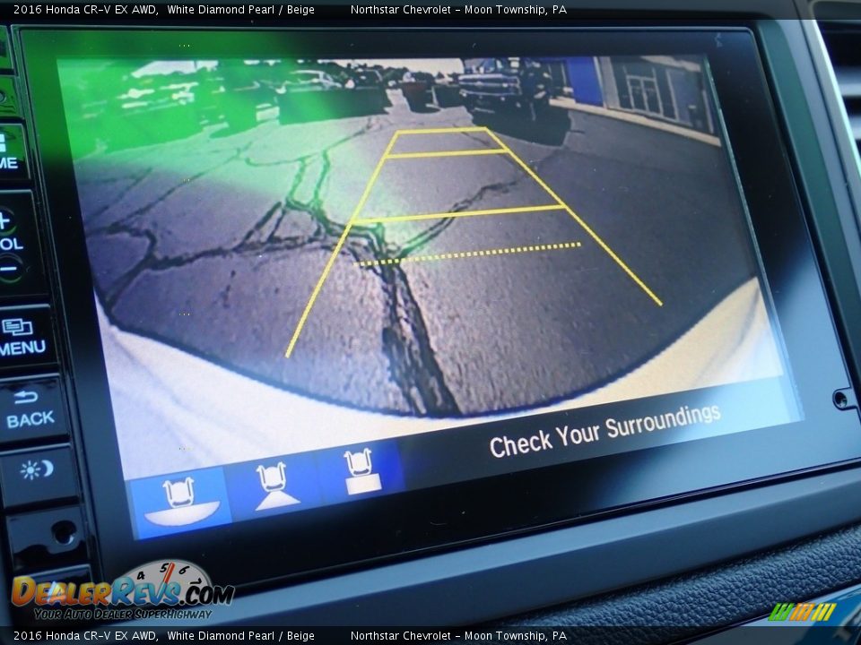 2016 Honda CR-V EX AWD White Diamond Pearl / Beige Photo #30