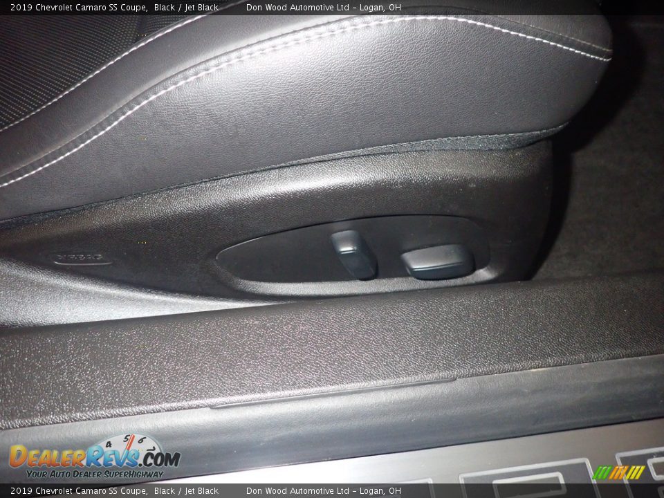 2019 Chevrolet Camaro SS Coupe Black / Jet Black Photo #33