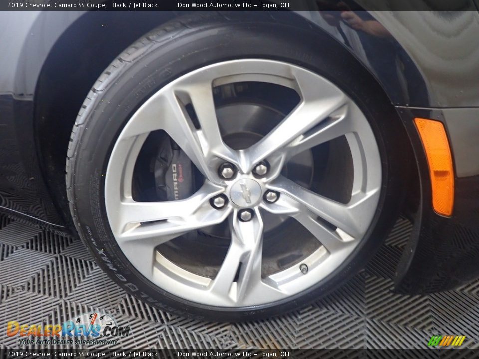 2019 Chevrolet Camaro SS Coupe Black / Jet Black Photo #34