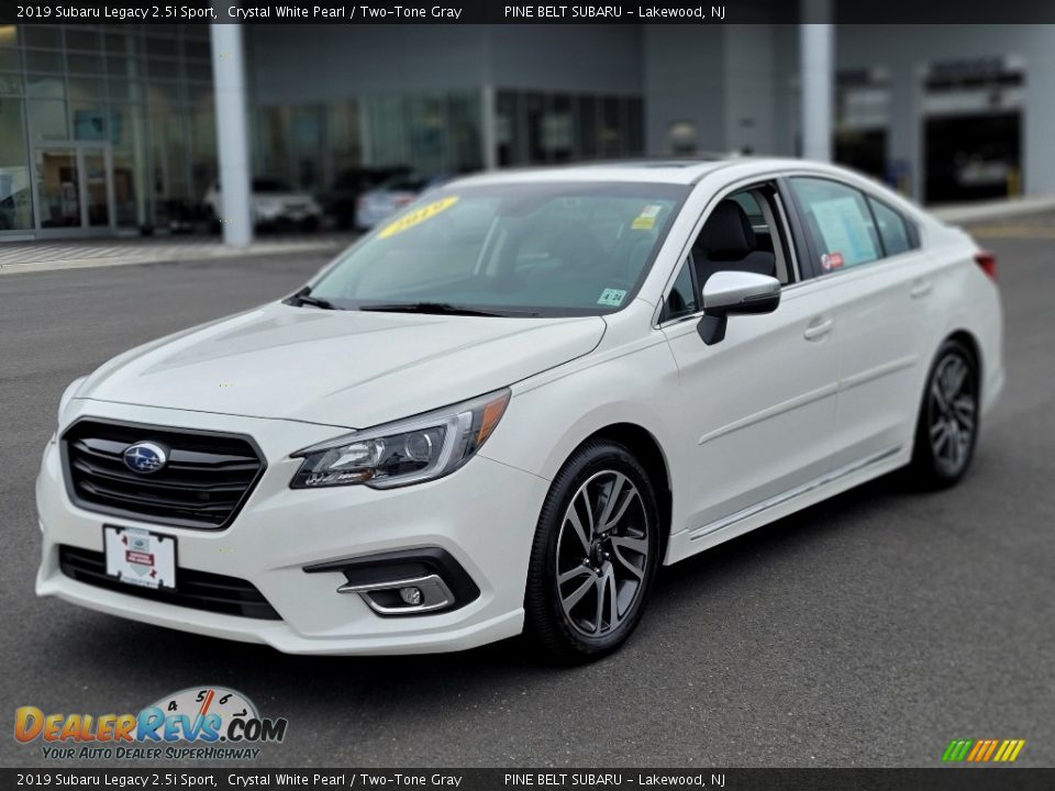 2019 Subaru Legacy 2.5i Sport Crystal White Pearl / Two-Tone Gray Photo #1