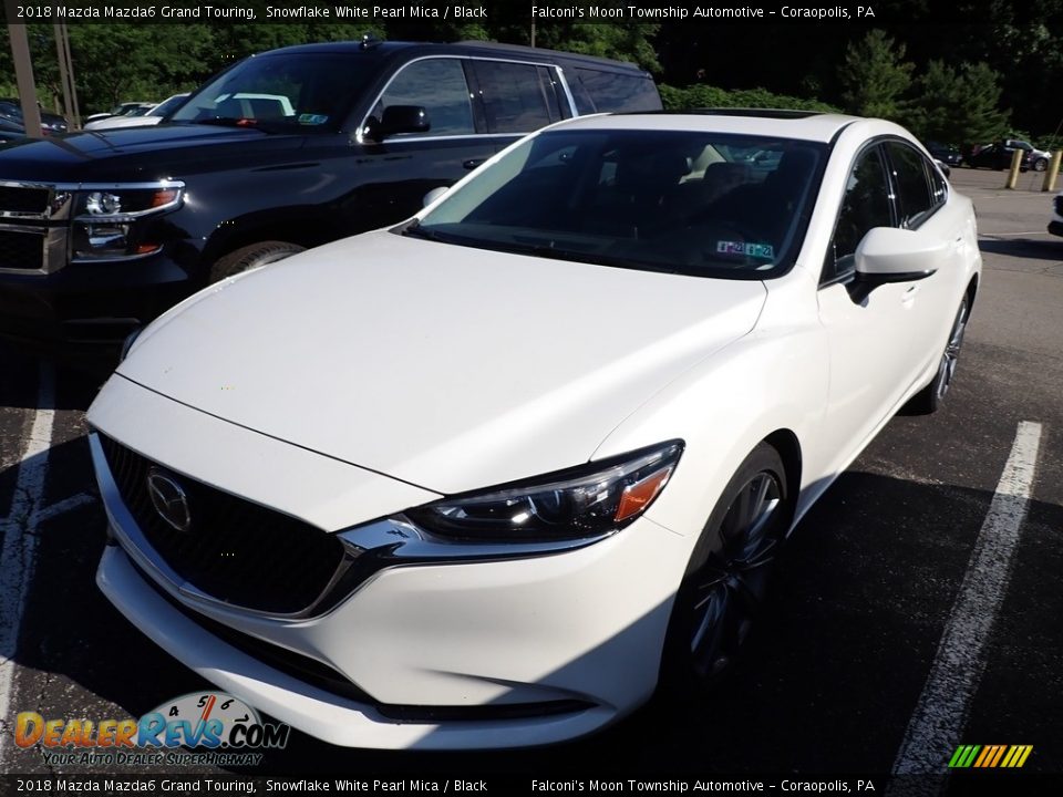 2018 Mazda Mazda6 Grand Touring Snowflake White Pearl Mica / Black Photo #1