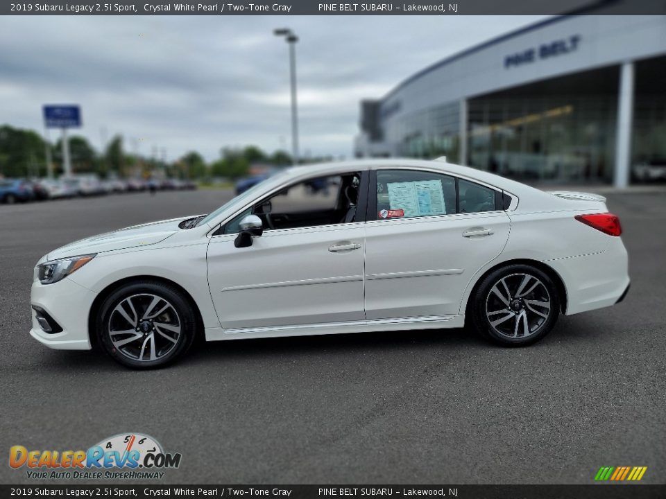 2019 Subaru Legacy 2.5i Sport Crystal White Pearl / Two-Tone Gray Photo #16