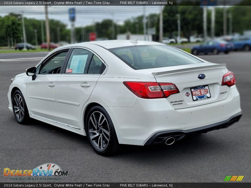 2019 Subaru Legacy 2.5i Sport Crystal White Pearl / Two-Tone Gray Photo #18