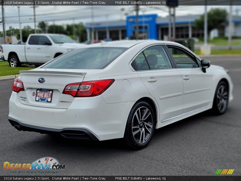 2019 Subaru Legacy 2.5i Sport Crystal White Pearl / Two-Tone Gray Photo #20