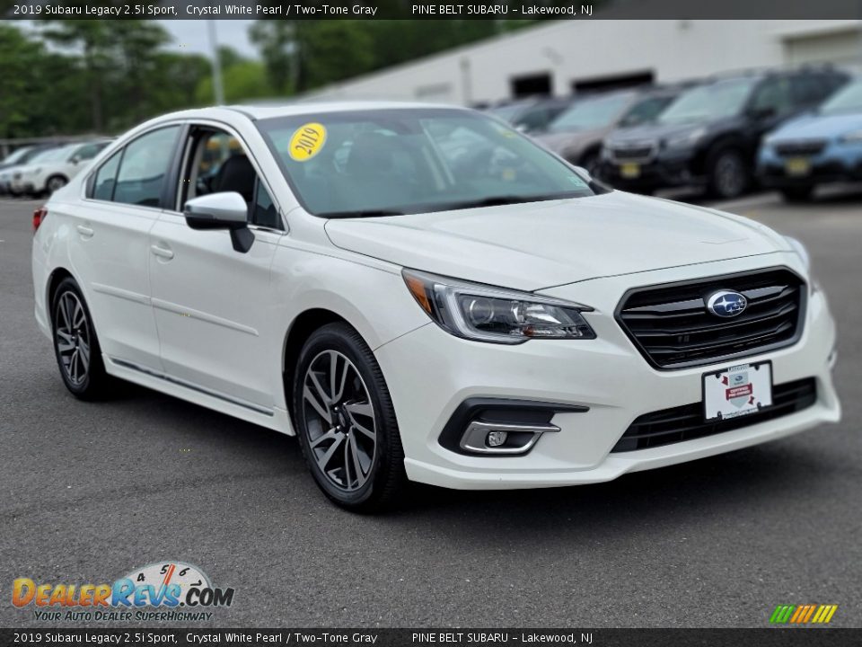 2019 Subaru Legacy 2.5i Sport Crystal White Pearl / Two-Tone Gray Photo #27