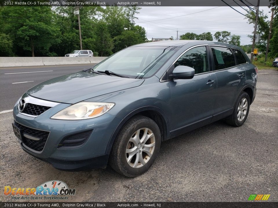 2012 Mazda CX-9 Touring AWD Dolphin Gray Mica / Black Photo #3