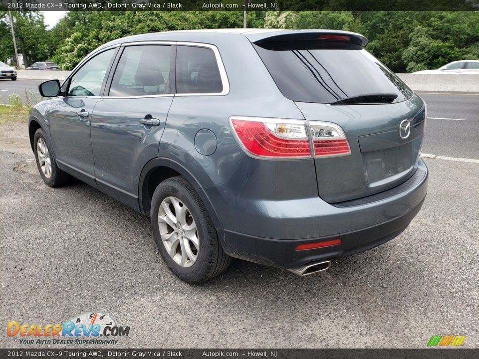 2012 Mazda CX-9 Touring AWD Dolphin Gray Mica / Black Photo #5