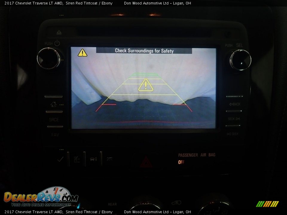 2017 Chevrolet Traverse LT AWD Siren Red Tintcoat / Ebony Photo #3
