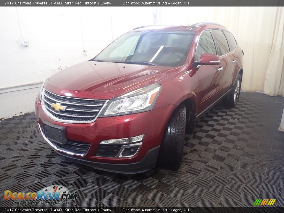 2017 Chevrolet Traverse LT AWD Siren Red Tintcoat / Ebony Photo #6
