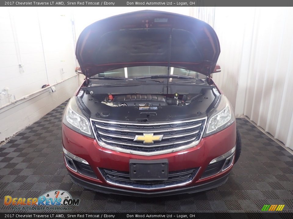 2017 Chevrolet Traverse LT AWD Siren Red Tintcoat / Ebony Photo #8
