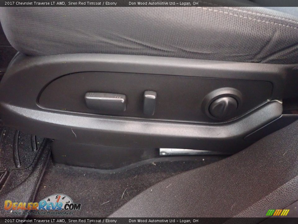 2017 Chevrolet Traverse LT AWD Siren Red Tintcoat / Ebony Photo #20