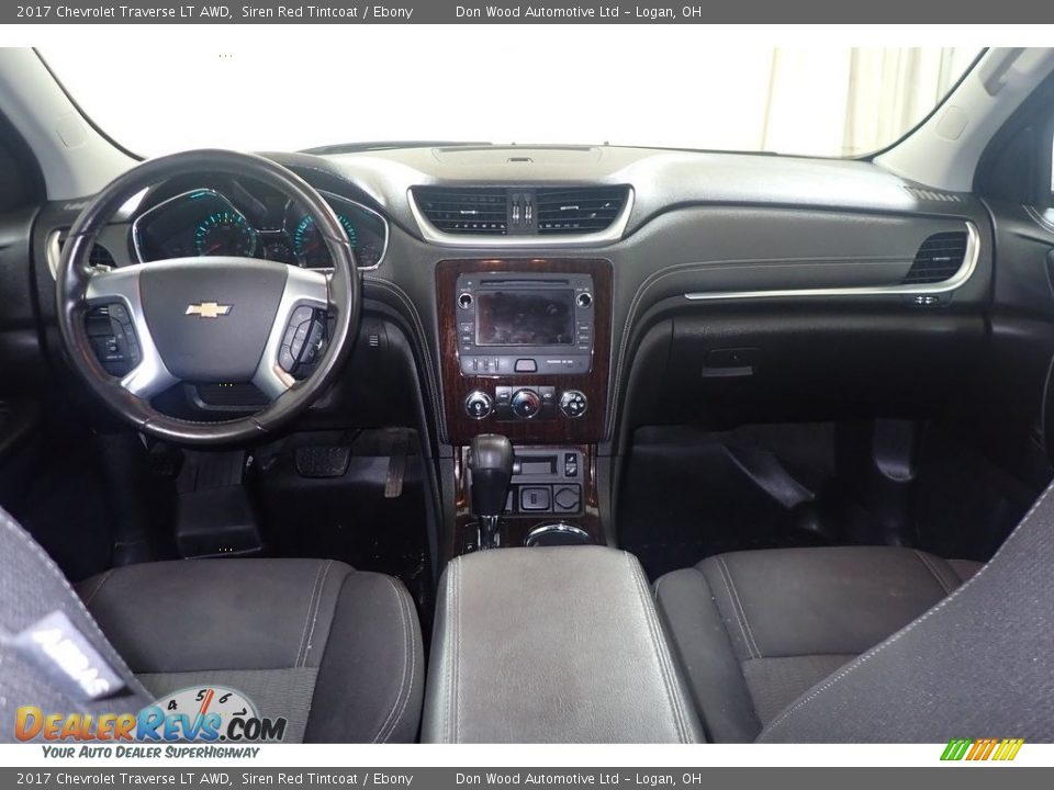 2017 Chevrolet Traverse LT AWD Siren Red Tintcoat / Ebony Photo #21