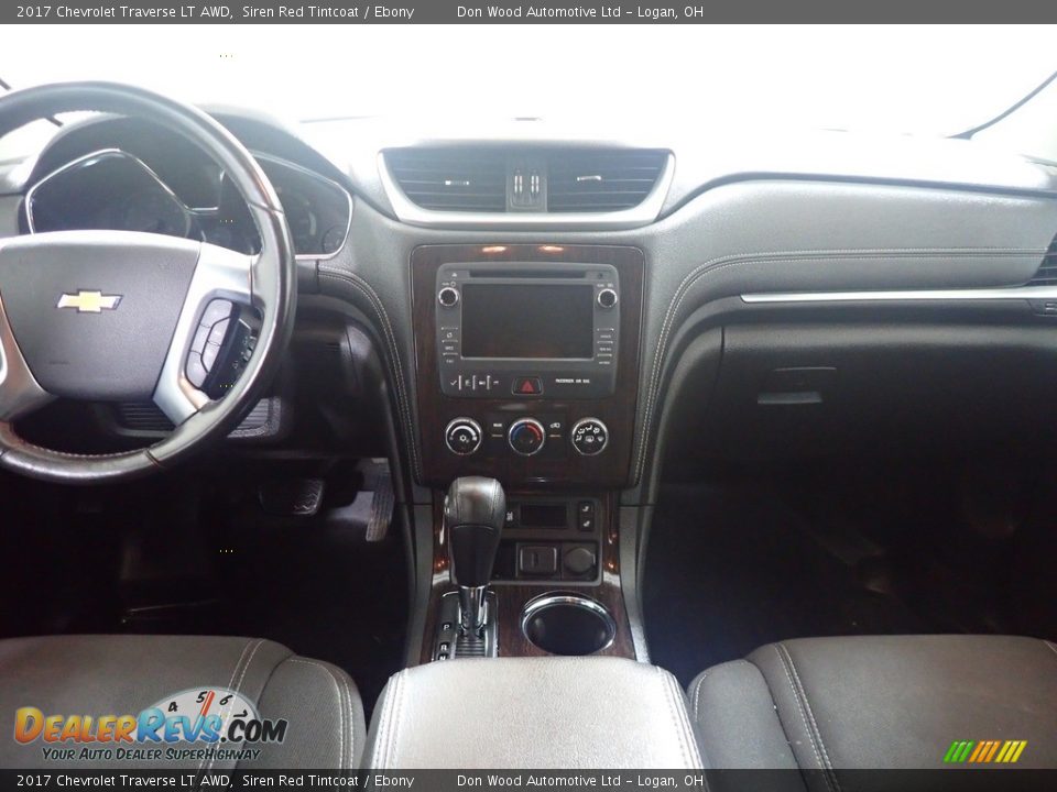 2017 Chevrolet Traverse LT AWD Siren Red Tintcoat / Ebony Photo #22